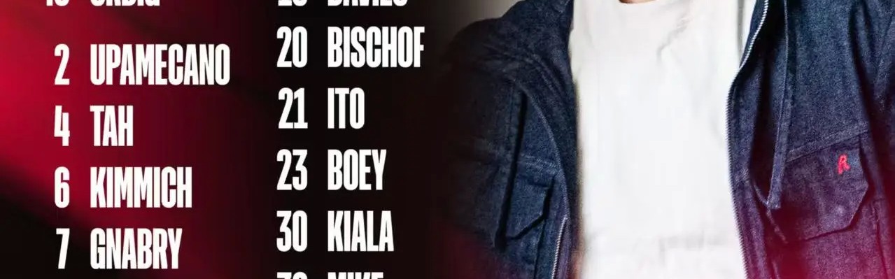 博鱼平台-拜仁欧冠客战PSV大名单：凯恩领衔，奥利塞、迪亚斯在列