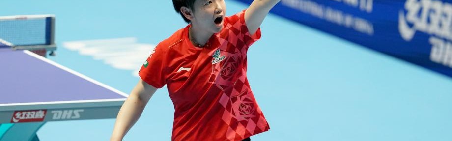 中国队3-2战胜日本队 收获世乒赛女团七连冠